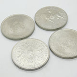 Collection Of Queen Elizabeth II Commemorative Coins Vintage c1970