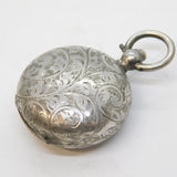 Edwardian Sterling Silver Sovereign Case Antique 1907 Birmingham
