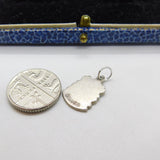 Sterling Silver and Coloured Enamel Travel Shield 'York' Charm Vintage c1970