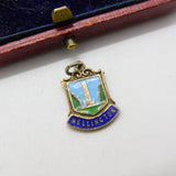 Sterling Silver Wellington Charm Pendant Vintage c1970