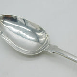 Aberdeen Scottish Provincial Sterling Silver Dessert Spoon Antique Georgian