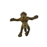 19th Century Cold Painted Vienna Bronze Miniature Monkey Figurine Antique