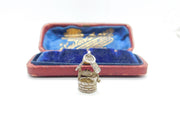 Sterling Silver Old Wishing Well Charm Pendant Vintage c1970