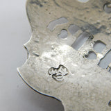 Sandylands Drinkwater George II Sterling Silver Sherry Escutcheon Decanter Label