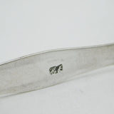 George III Hester Bateman Sterling Silver Floral Sugar Tongs Antique c1770