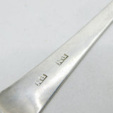 Pierre Naftal Jersey Provincial Sterling Silver Teaspoon Antique c1760s