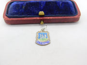 Sterling Silver & Enamel Weymouth Charm Pendant Vintage c1970