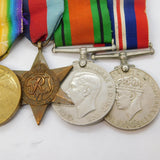 WWI & WWII Medal Group Inc. Mons Star GNR J. McNulty Royal Field Artillery