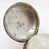Edwardian Sterling Silver Monogram Sovereign Case Antique 1904 Birmingham