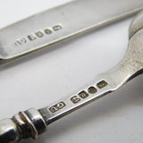 William IV Sterling Silver Three-Piece Christening Set Antique 1834 Birmingham