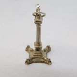 Sterling Silver Nelson's Column Charm Pendant Vintage c1970