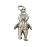 Sterling Silver Eskimo Charm Pendant Vintage c1970s