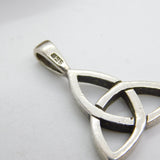 Sterling Silver Celtic Knot Charm Pendant Vintage c1970