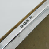 Art Deco Sterling Silver Mounted Portrait Picture Frame Antique 1921 Birmingham