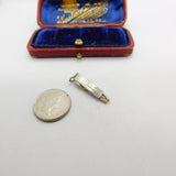 Sterling Silver Swimmer Charm Pendant Vintage c1970