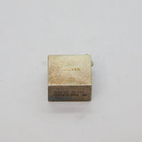 Sterling Silver In Case Of Emergency Charm Pendant Vintage c1970s