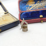 Sterling Silver Magic Wishing Well Charm Pendant Vintage c1970