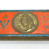 Boer War Period South Africa Gift to the Troops Chocolate Tin Antique 1900