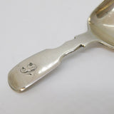 William IV Sterling Silver Shaped Bowl Tea Caddy Spoon Antique 1831 London