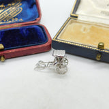 Sterling Silver Two Wheel Horse Buggy Charm Pendant Vintage c1970