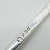 Sterling Silver Georgian Style Bone Marrow Scoop Vintage 1969 Sheffield