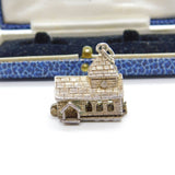 Sterling Silver Nuvo Openable Church on a Wedding Day Charm Vintage c1970