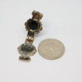 Sterling Silver Opening St Pauls Cathedral Charm Pendant Vintage c1970
