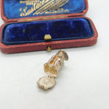 Sterling Silver Openable Toby Jug with Picnic Charm Pendant Vintage c1970