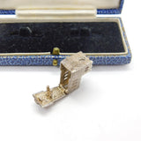 Sterling Silver Openable Church on a Wedding Day Charm Pendant Vintage c1970