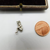 Sterling Silver Lincoln Imp Charm Pendant Vintage c1970