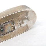 20th Century Japanese .950 Silver Travelling Sandal Pepper Shaker Antique
