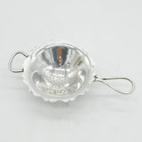 20th Century EPNS Silver Plated Tea Strainer on Legs Antique c1930s