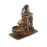 Sterling Silver Water Pump Charm Pendant Vintage c1970s