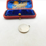 Sterling Silver St Christopher Travel Saint Charm Pendant Vintage c1970