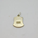 Sterling Silver Dumfries Enamel Shield Travel Souvenir Charm Vintage c1970s