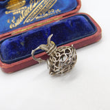Sterling Silver Opening Water Jug Charm Pendant Vintage c1970