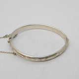 Charles Horner Sterling Silver Floral Child's Bangle Bracelet Antique 1911