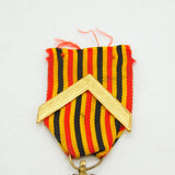 Belgium King Albert 1909-1934 Military Medal for Long Service Antique