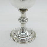 Victorian Sterling Silver 'IHS' Communion Chalice Antique 1859 London
