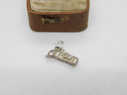Sterling Silver Golf Clubs Charm Pendant Vintage c1970