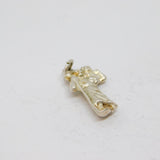 Sterling Silver St Christopher Travel Charm Pendant Vintage c1970