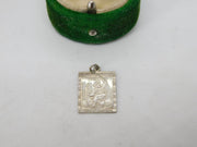 Sterling Silver St Christopher Travel Charm Pendant Vintage c1970