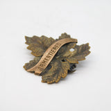 WW1 Period Base Metal Armentieres Sweetheart Brooch Antique c1915