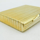 Henrik Wigström Fabergé Russian Silver Gilt & Cabochon Cigarette Case Antique
