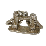 Sterling Silver London Bridge Charm Pendant Vintage c1970