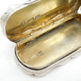 Victorian Sterling Silver Albert Memorial Souvenir Vinaigrette Antique 1853