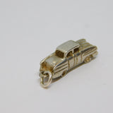 Sterling Silver Saloon Motor Car Charm Pendant Vintage c1970