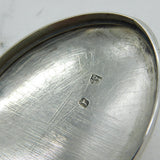 Peter, Ann, William Bateman George III Sterling Silver & Shell Snuff Box Antique