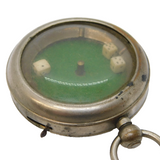 20th Century Novelty Pocket Watch Gaming Dice Spinner Antique c1910s