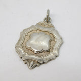 Sterling Silver Sporting Fob Medal Antique c1920 Art Deco